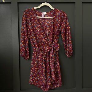 3/4 sleeve Romper
